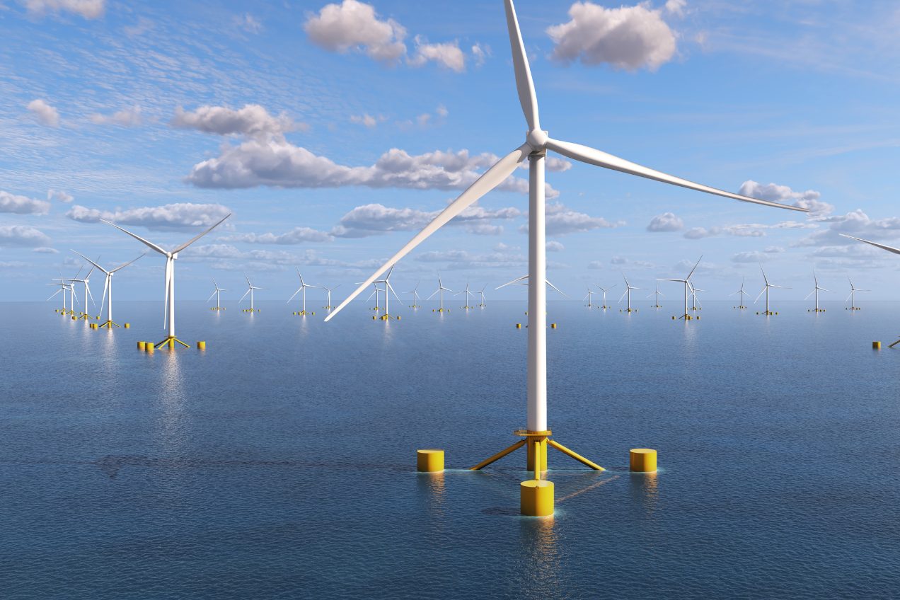 Infrastruktura energetyczna gminy Słupsk na tle zielonego krajobrazu